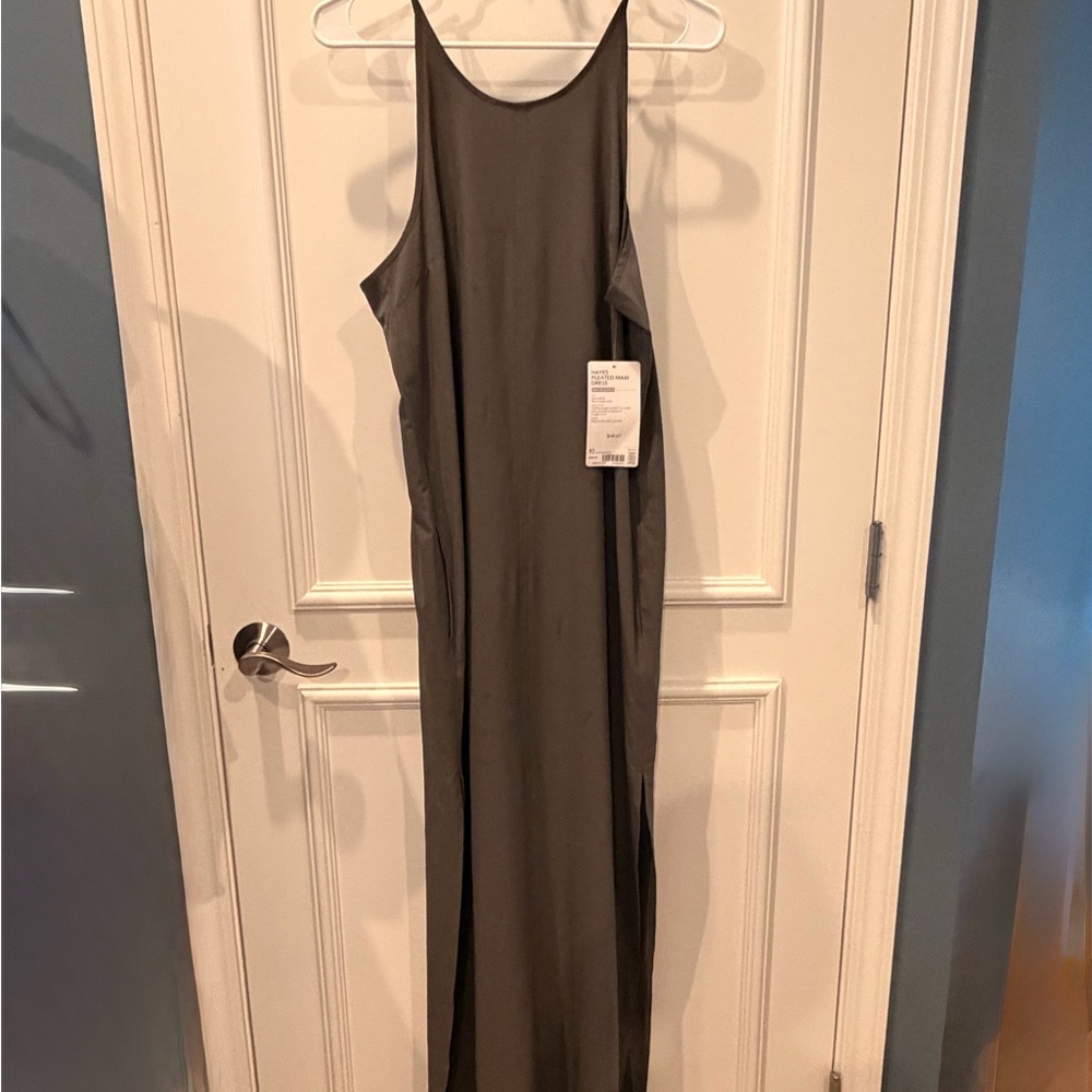 Athleta Charcoal Maxi Dress